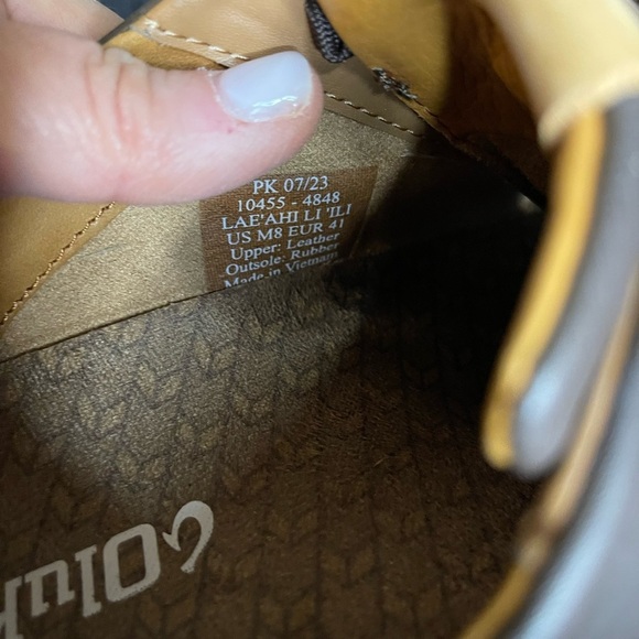 Olukai Lae’ahi Li ‘I’ll Waterproof Brown Leather Sneakers Size Men’s 8 - Picture 10 of 11